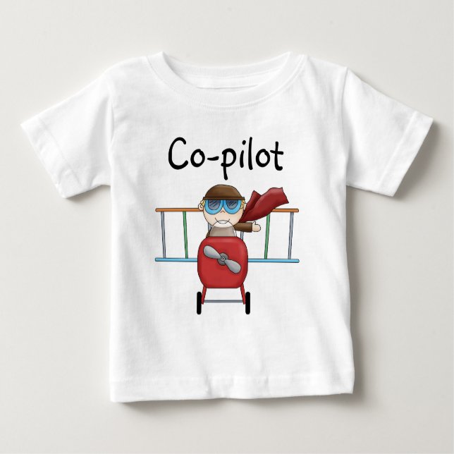 Customisable Boy Ace Pilot T-shirt (Front)