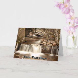 Customisable Bracklinn Falls, Perthshire, Scotland Card