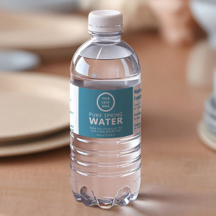 Customisable Branding Water Bottle Prime Label