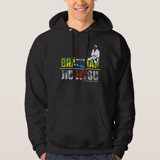 Customisable Brazilian Jiu-Jitsu Hoodie (Front)