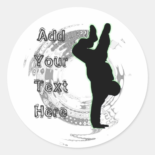 Customisable Breaking Sticker (Front)