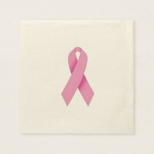 Customisable Breast Cancer Napkins