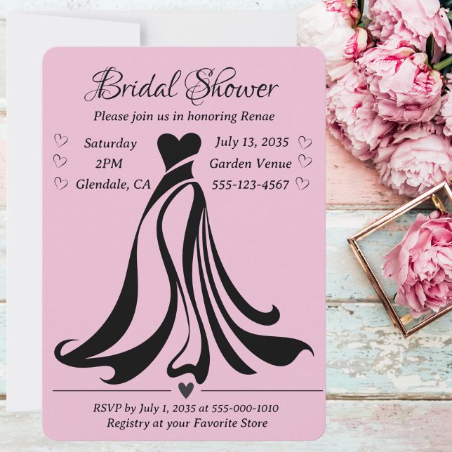 Customisable Bridal Shower Invitation (Creator Uploaded)