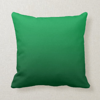 Customisable Bright Green Gradient Pillow