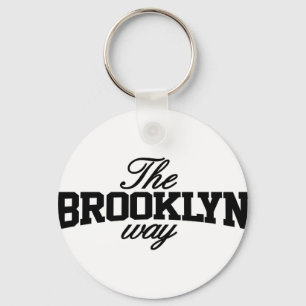 Customisable Brooklyn Key Ring