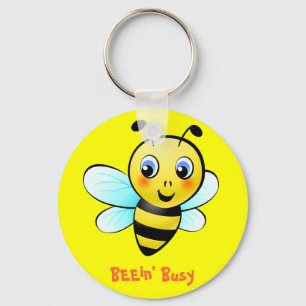 Customisable Bumblebee Key Ring