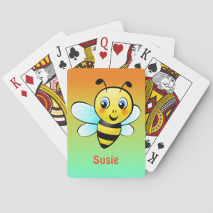 Customisable Bumblebee Playing Cards