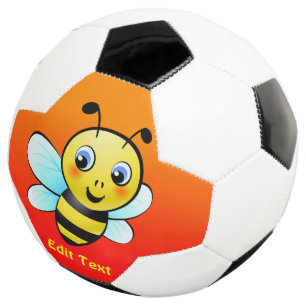 Customisable Bumblebee Soccer Ball