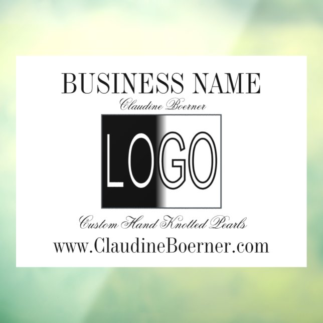 Customisable Business Artist Crafter Upload Logo (Sheet 3)