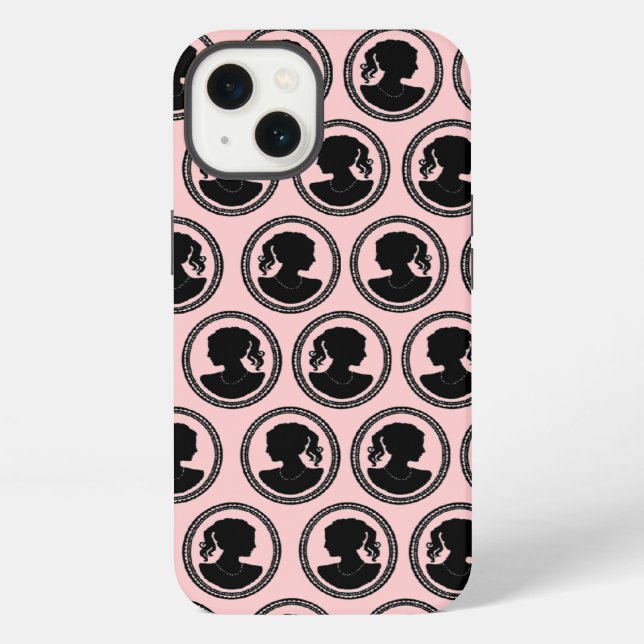 Customisable Cameos iPhone Case (Back)