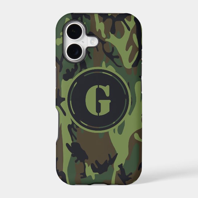 Customisable Camo iPhone Cases (Back)