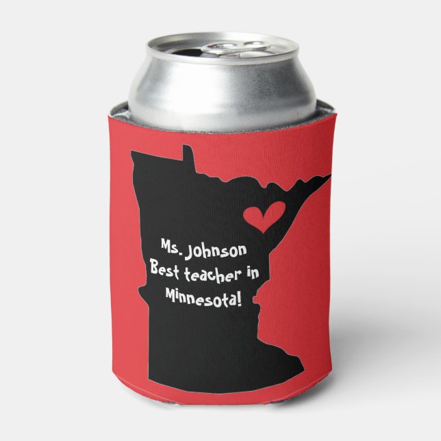 Customisable Can Cooler, Best Teacher Cooler (Can Front)