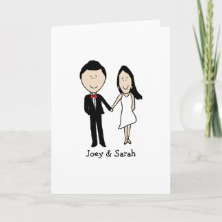 Customisable card- classy couple card