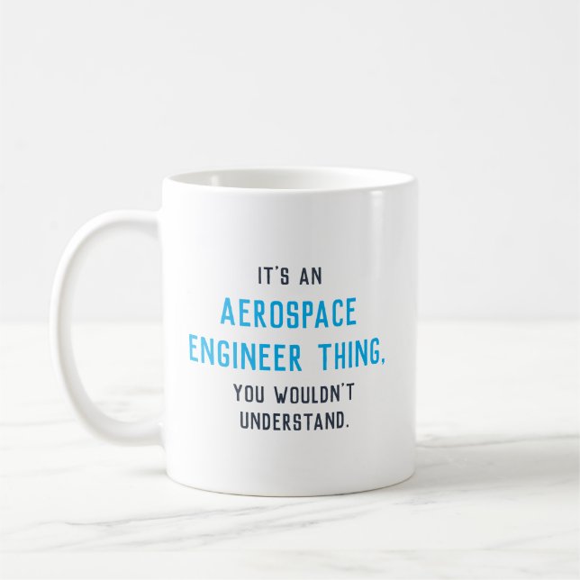 Customisable Career/College Major Coffee Mug (Left)