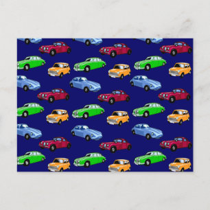 Customisable Cars Postcard
