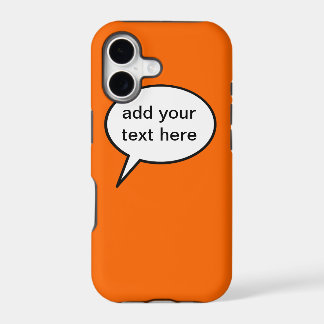 customisable cartoon speech balloon