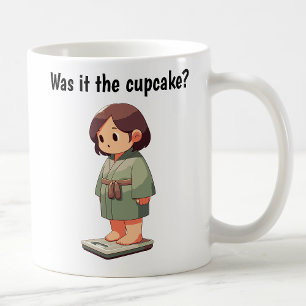 Customisable Cartoon Weight Scale Coffee Mug