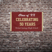 Customisable! Celebrate any year reunion banner