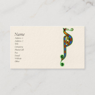 Customisable Celtic Art Business Cards