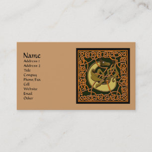 Customisable Celtic Art Business Cards