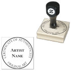 Customisable Certificate of Authenticity Stamp