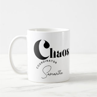 Customisable "Chaos Coordinator" Mug Workplace