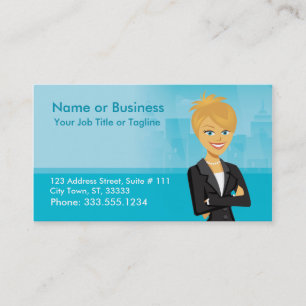Customisable Character Business Card