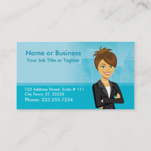 Customisable Character Business Card