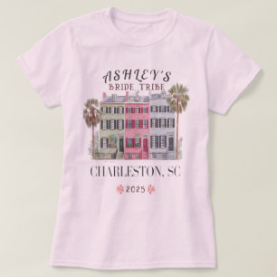Customisable Charleston Bachelorette Party T-Shirt