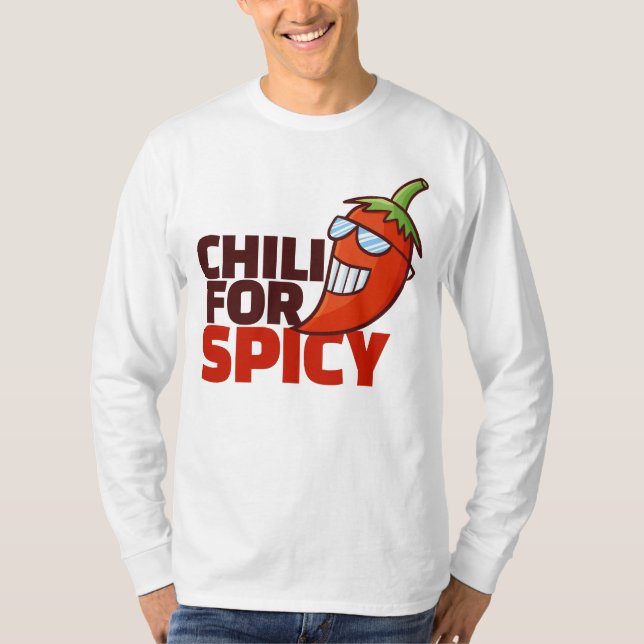 Customisable Chilli for Spicy T-Shirt (Front)