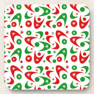 Customisable Christmas Boomerangs Coaster