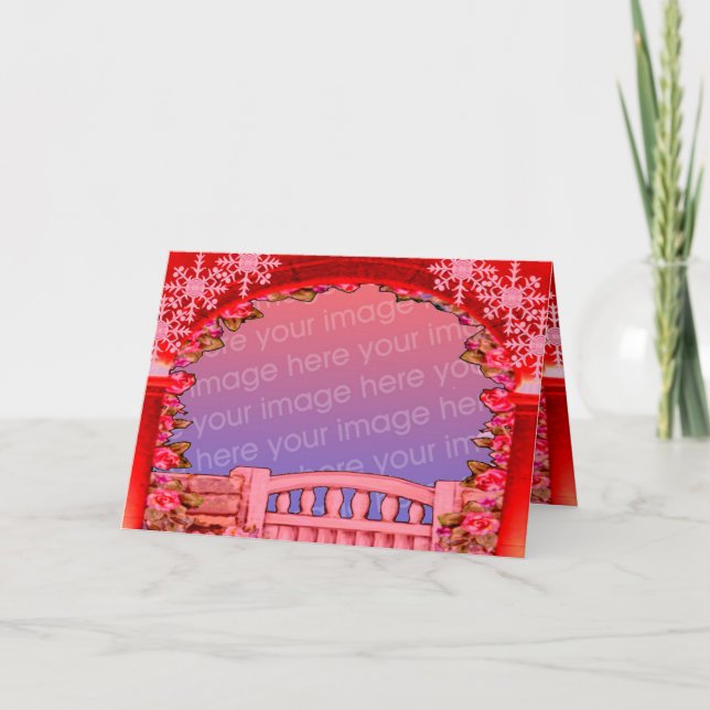 Customisable Christmas Card (Front)