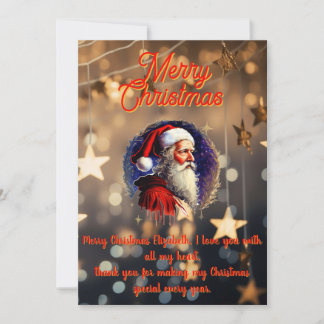 Customisable Christmas Card