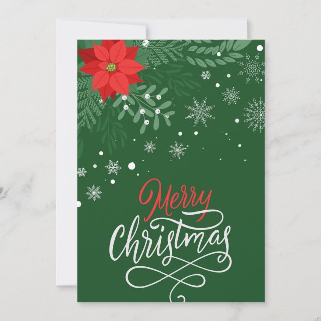 Customisable Christmas card design 2 (Front)