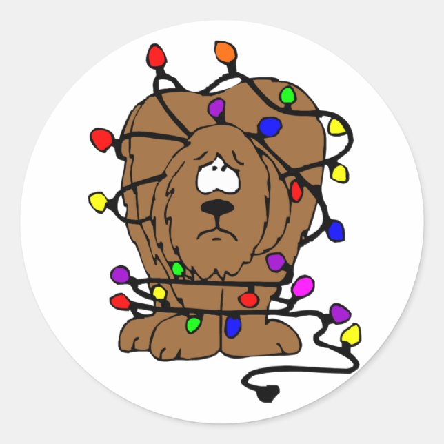 Customisable Christmas Card Envelope Seals (Front)