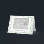 Customisable Christmas/Hanukkah Photo - Customised Holiday Card<br><div class="desc">Customisable christmas card that you can add your own photo to. You can also add your own text.</div>