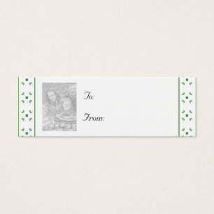 Customisable Christmas/Hanukkah Photo Gift Tag