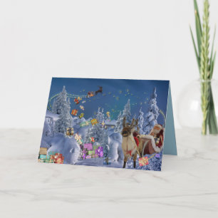 Customisable Christmas Magical Greeting Cards Gift