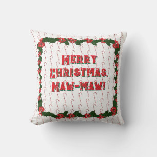 Customisable Christmas Photo Cushion