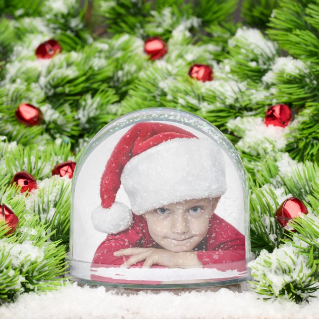 Customisable Christmas Photo of Child Snowglobe (Christmas)