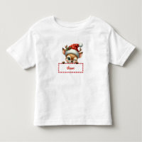 Customisable Christmas Reindeer & Candy Cane