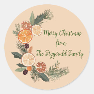 Customisable Christmas Sticker