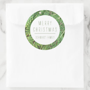 Customisable Christmas Sticker