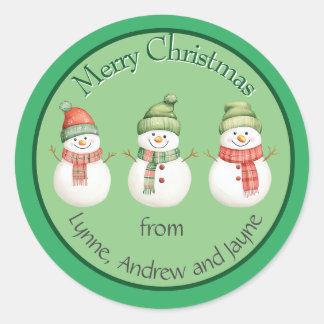 Customisable Christmas Sticker
