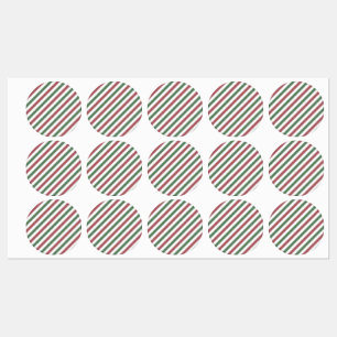 Customisable Christmas Stripes