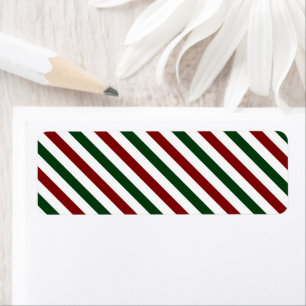 Customisable Christmas Stripes
