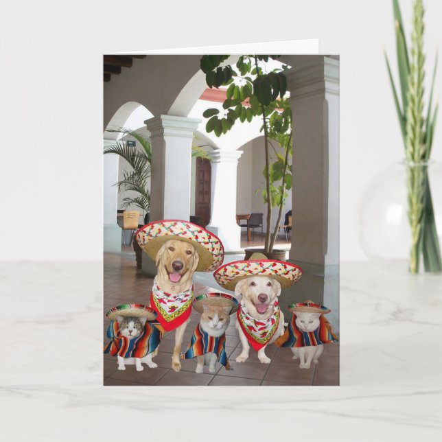 Customisable Cinco de Mayo Card (Front)