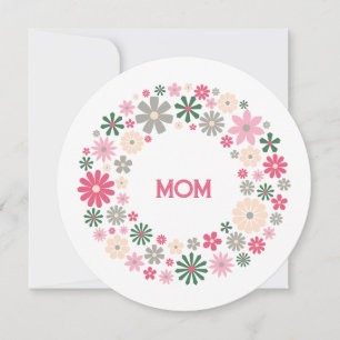 Customisable Circle of Joy (Fusion) - Mother's Day Card
