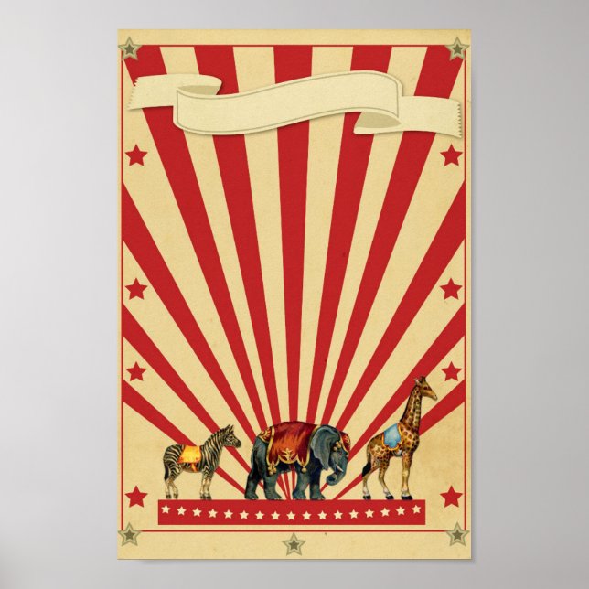 Customisable Circus Poster (Front)