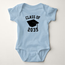 Customisable Class of 2035 Baby Shirt